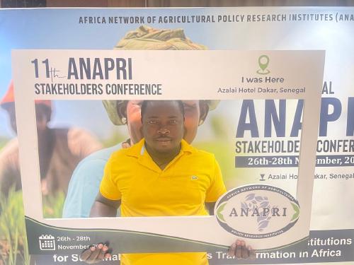 Kodjo Gbedevi at the 11th ANAPRI Stakeholders Conference in November